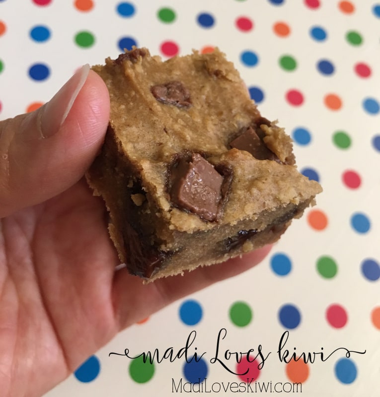 Healthy-ish Protein Packed Blondies