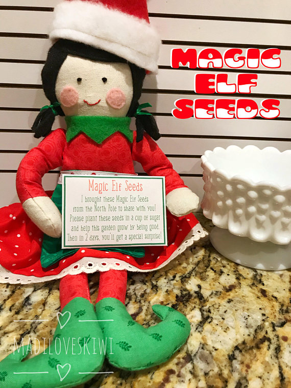 Xmas Elf Sport Fastened Magic Elf Seeds, Donut Box, Elf image about Elf Kisses Printable identified as Xmas Elf Sport Fastened Magic Elf Seeds, Donut Box, Elf