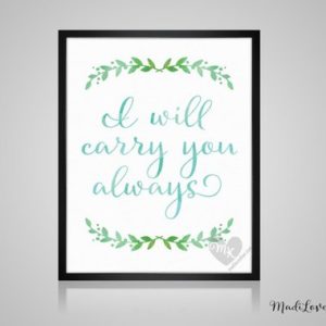 I Will Carry You Always, Babywearing Art, Crunchy Mama, Nursery Decor, Babywearing Print, Baby Wearing, Crunchy Mom, Nursery Wall Art Boy