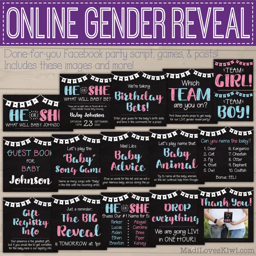 mybbshowershop posted to Instagram: Gender reveal party ! Boy or