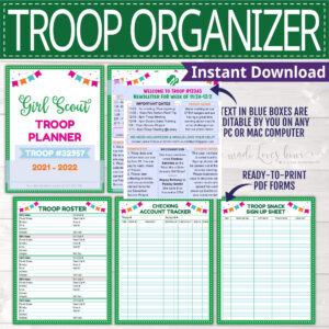 girl scout troop organizer files