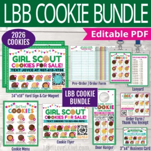 girl scout cookie sales bundle